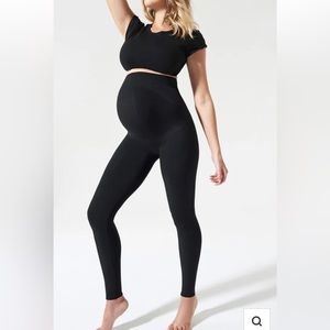 Blanqi black maternity leggings